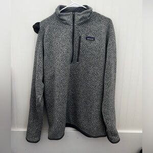 Patagonia Men’s Better Sweater Fleece 1/4 zip jacket with zipper pocket